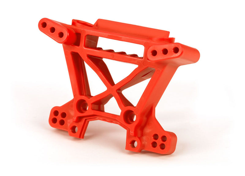 9038R Traxxas Shock tower, front, extreme heavy duty, red (for use with #9080 upgrade kit)