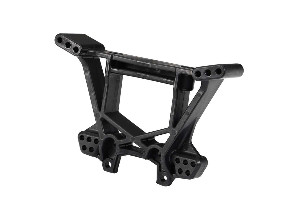 9039 Traxxas Shock tower, rear, extreme heavy duty, black (for use with #9080 upgrade kit)