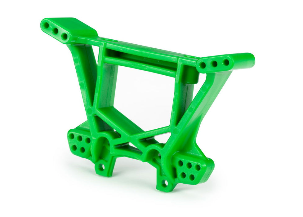9039G Traxxas Shock tower, rear, extreme heavy duty, green (for use with #9080 upgrade kit)