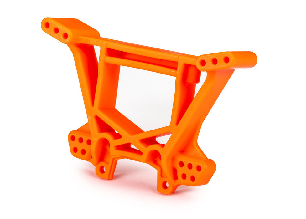 9039T Traxxas Shock tower, rear, extreme heavy duty, orange (for use with #9080 upgrade kit)