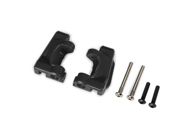 9136 Traxxas CASTER BLOCKS HD 2WD, Black