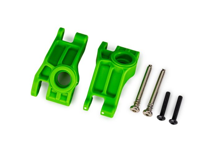 9150-GRN Traxxas Rear Stub Axle Carriers, Extreme Heavy Duty, Green