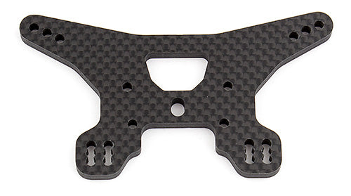 92012 Team Associated B64 Rear Shock Tower, carbon fiber