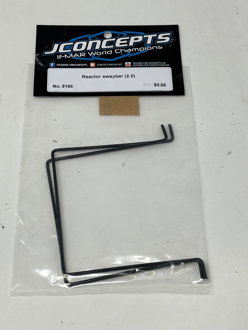 9166 JConcepts REACTOR Sway Bar (2.0), 2pc - JCO