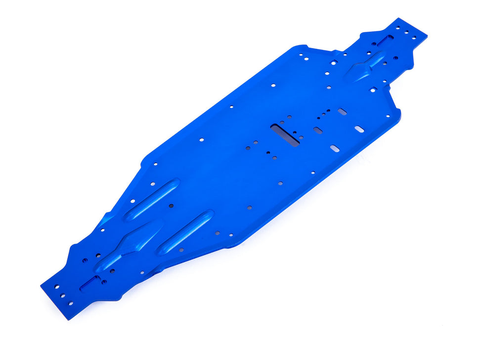 9522 Traxxas Blue Aluminum Sledge Chassis