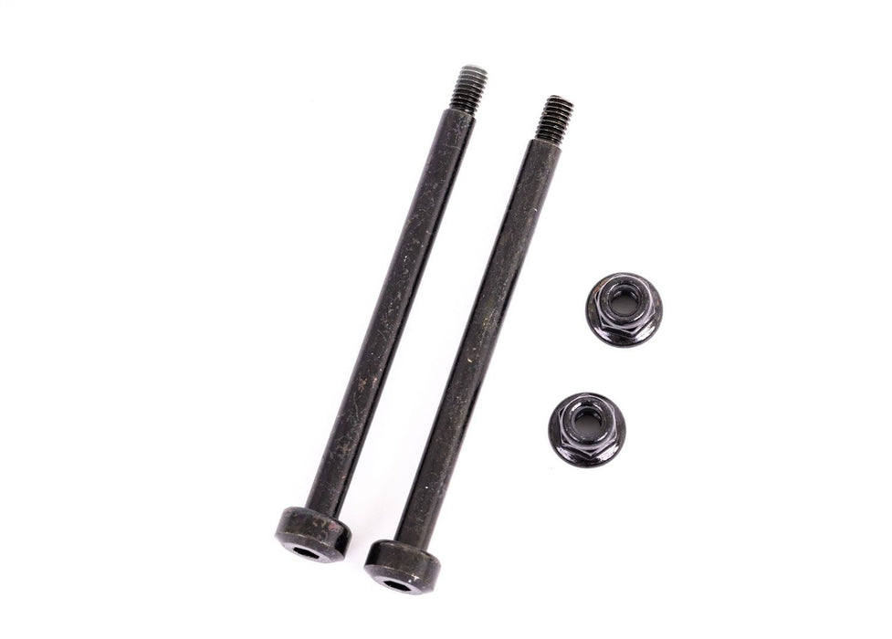 9542 Traxxas Suspension pins, outer, front, 3.5x48.2mm (hardened steel) (2)/ M3x0.5mm NL, flanged (2)