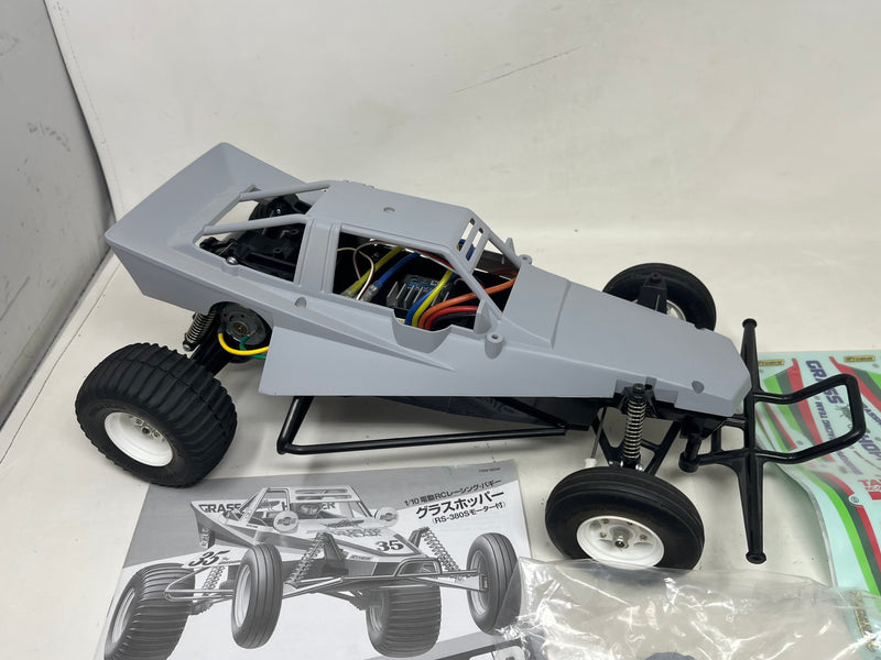 Tamiya Grasshopper 1/10 Off-Road 2WD Buggy Kit, New built not finished