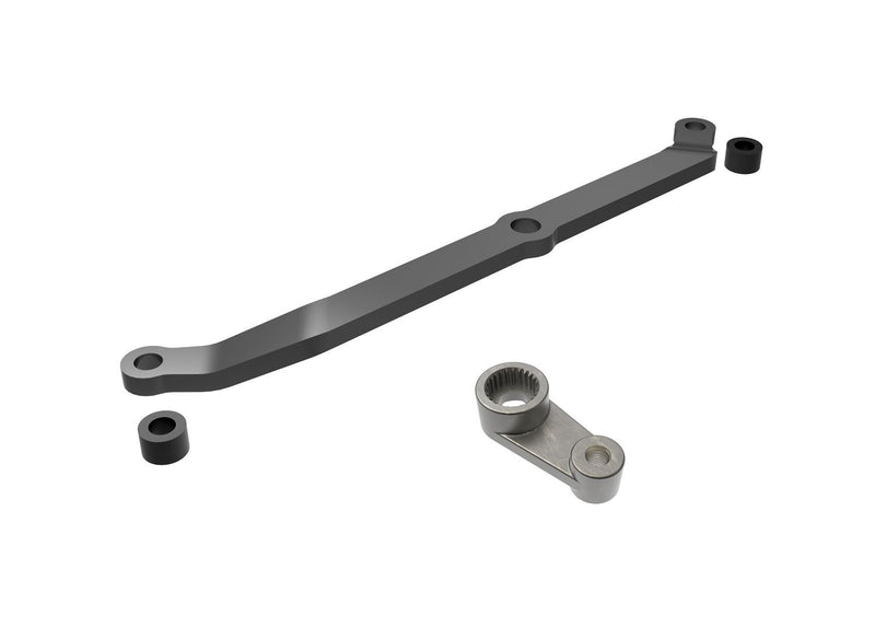 9748-Gray Traxxas Steering Link, 6061-T6 Aluminum