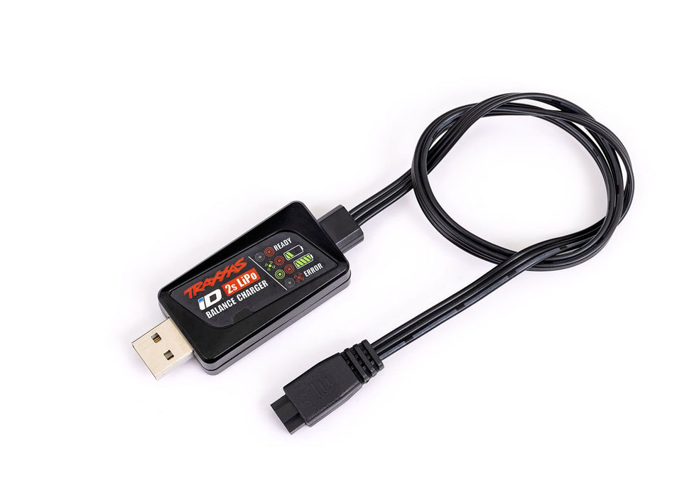 9767 Charger, iD® Balance, USB (2-cell 7.4 volt LiPo with iD® connector only)
