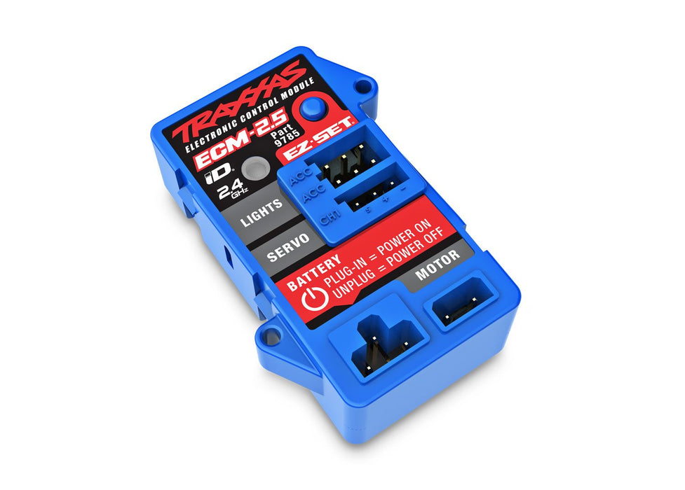 9785 Traxxas ECM-2.5 Electronic Control Module, waterproof (low voltage detection, fwd/rev/brake)