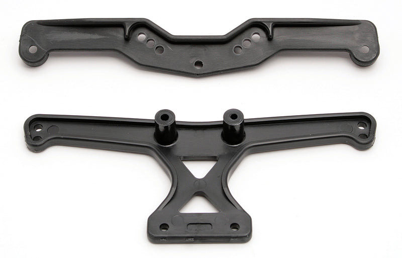 9820 Team Associated SC10 Body Mounts, front and rear