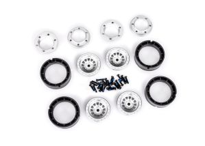 9881-SLVR Traxxas Wheels, 1.0” Auminum (Silver-Anodized) (4)