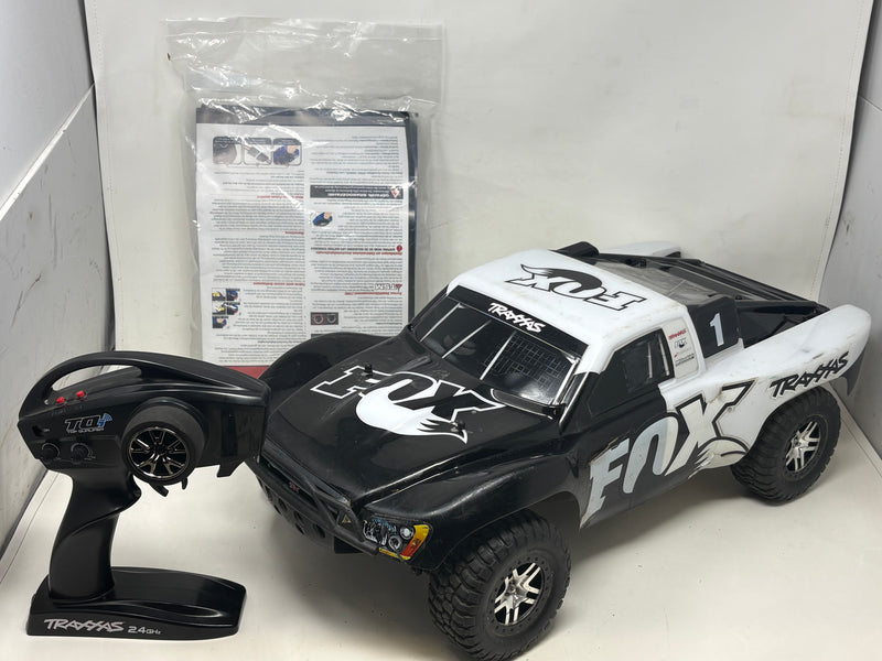 Used Traxxas Slash 4X4 Velineon 1/10 Scale 4WD Short Course Truck