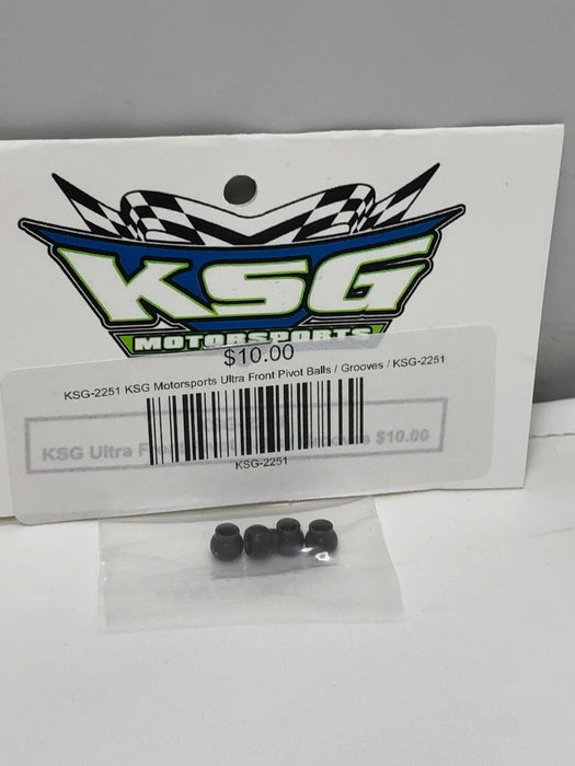 KSG-2251 KSG Motorsports Ultra Front Pivot Balls / Grooves