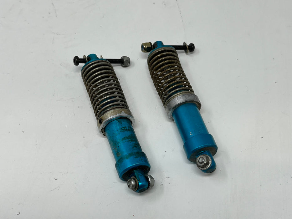 Vintage used YOU-G Tamiya Blackfoot front shock pair