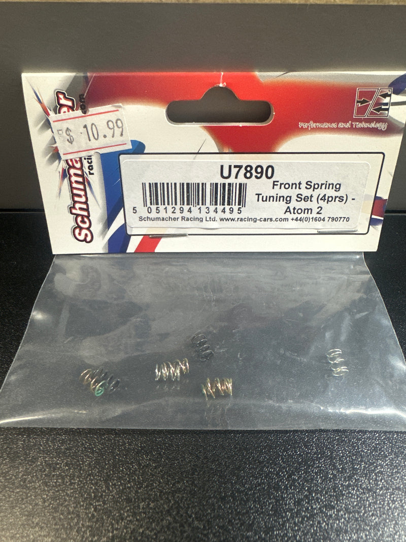 U7890 Schumacher Front Spring Tuning Set Atom 2