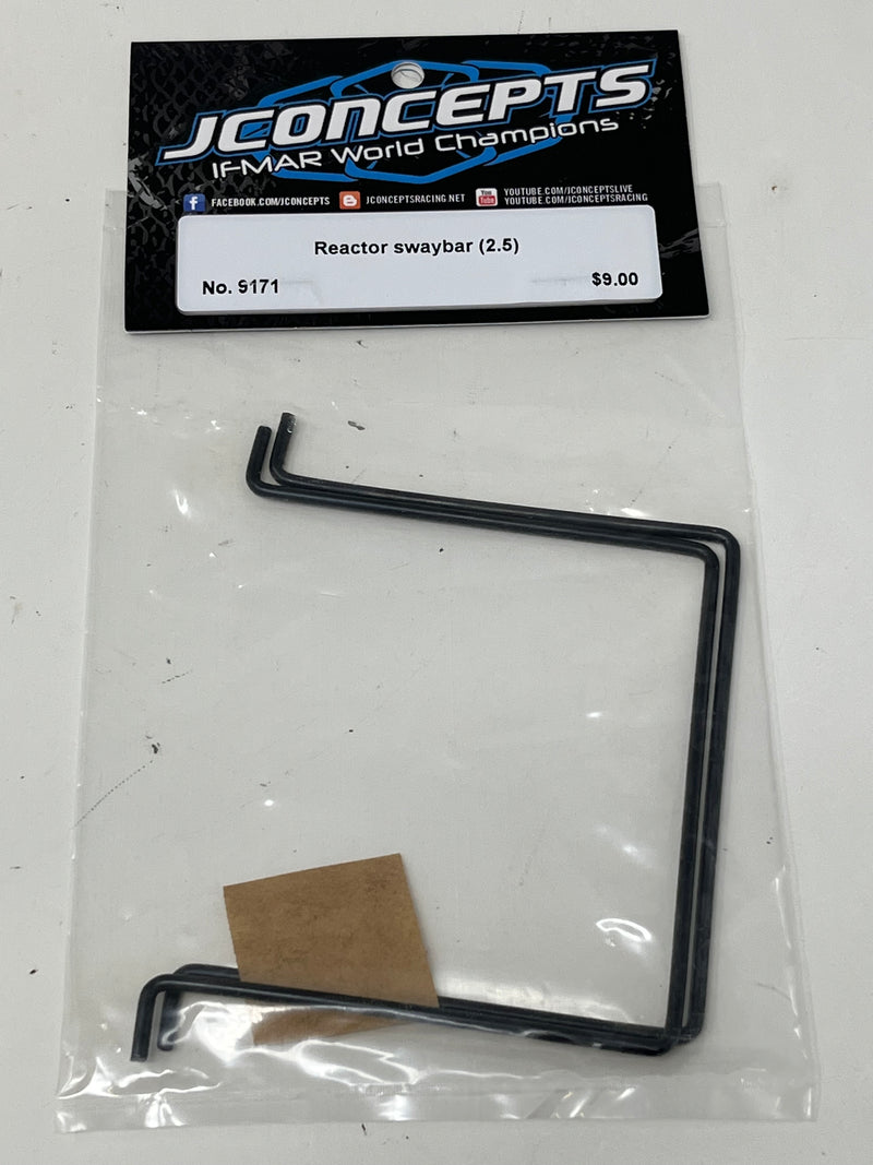 9171 JConcepts REACTOR Sway Bar (2.5), 2pc - JCO