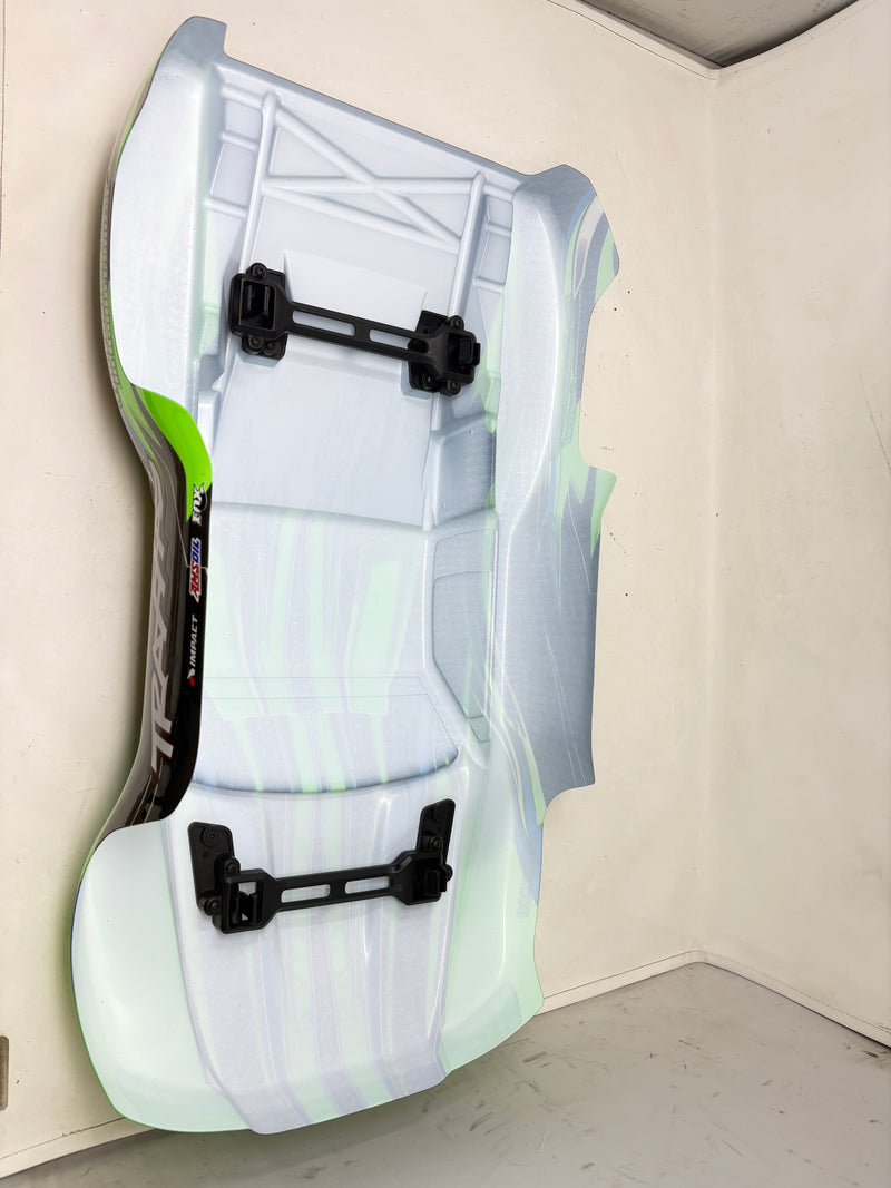 Used Traxxas Slash Short Course Truck Body Clipless BL-2 Green