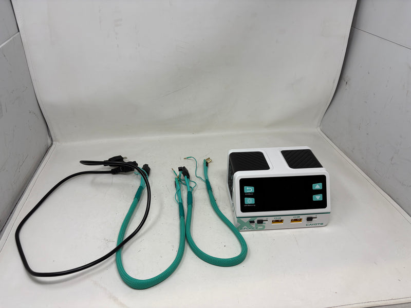 USED Cayote 2-Force X5 Racing Dual Battery Charger