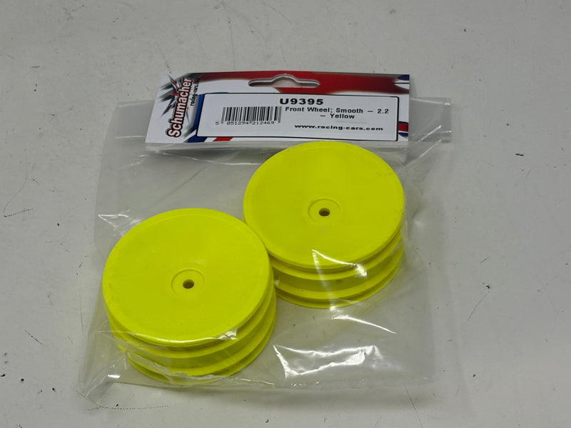 U9395 Schumacher Front Wheel; Smooth - 2.2 - Yellow