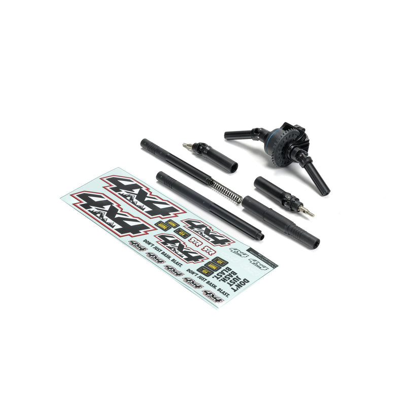 ARA210003 Arrma 4X2 to 4X4 Transmission Conversion Upgrade Set: BOOST BOX
