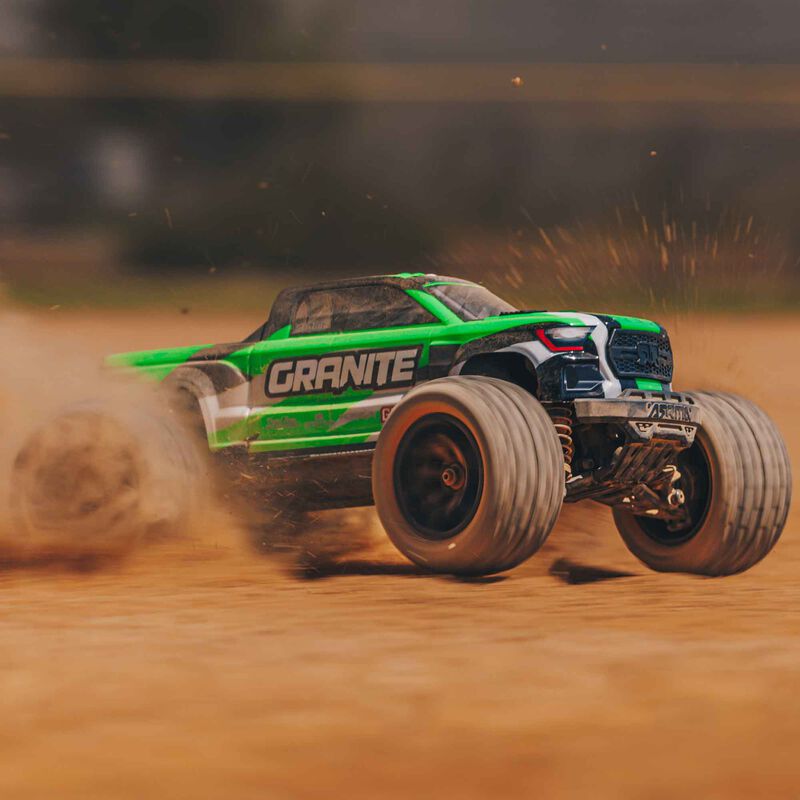 ARA2102T 1/18 GRANITE GROM MEGA 380 Brushed 4X4 Monster Truck RTR with Battery & Charger