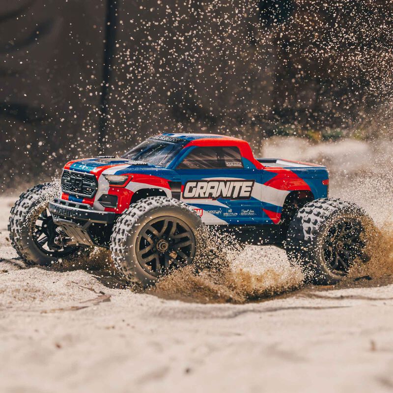 ARA2102T 1/18 GRANITE GROM MEGA 380 Brushed 4X4 Monster Truck RTR with Battery & Charger