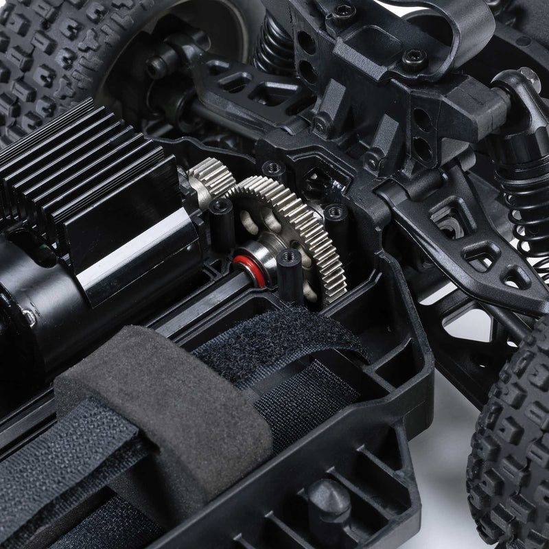 ARA2104KT1 Arrma Mojave Grom MEGA 4WD 380 Brushed 1/16 RTA Electric Desert Truck Kit (Black/Clear) w/SLT2 2.4GHz Radio, Battery & Charger