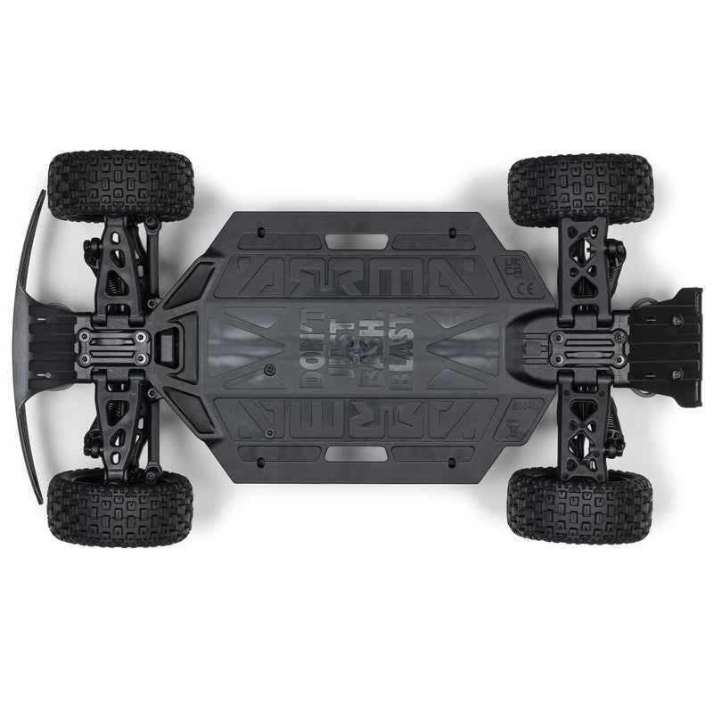 ARA2104KT1 Arrma Mojave Grom MEGA 4WD 380 Brushed 1/16 RTA Electric Desert Truck Kit (Black/Clear) w/SLT2 2.4GHz Radio, Battery & Charger