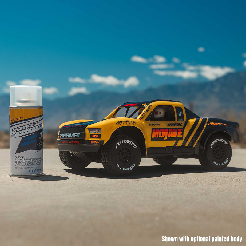 ARA2104KT1 Arrma Mojave Grom MEGA 4WD 380 Brushed 1/16 RTA Electric Desert Truck Kit (Black/Clear) w/SLT2 2.4GHz Radio, Battery & Charger
