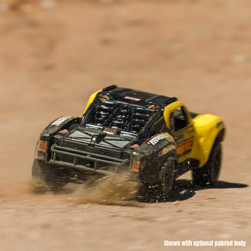 ARA2104KT1 Arrma Mojave Grom MEGA 4WD 380 Brushed 1/16 RTA Electric Desert Truck Kit (Black/Clear) w/SLT2 2.4GHz Radio, Battery & Charger