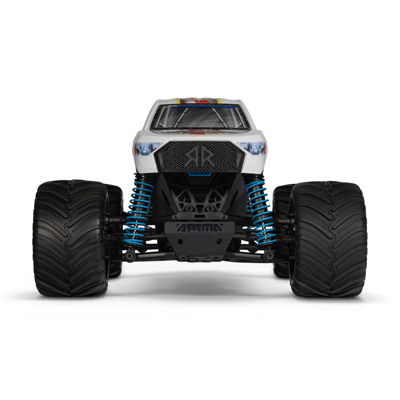 ARA2130FF "PREORDER" Arrma 1/16 FREEDOM FLYER GROM 4X4 RTR Brushed Monster Truck (Battery & Charger Included), White