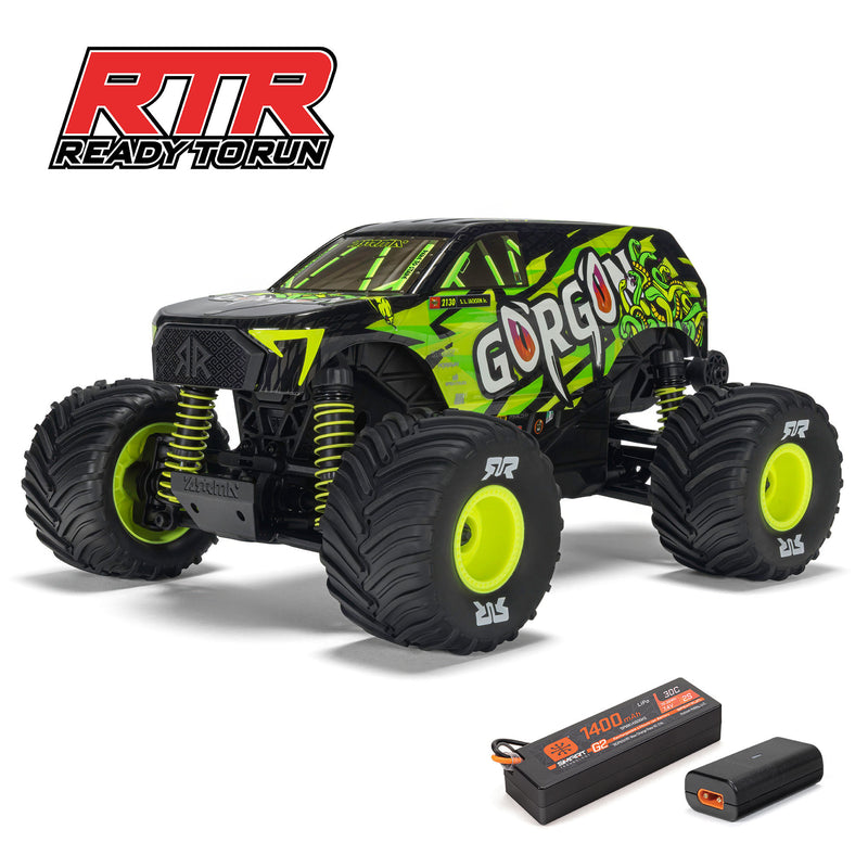 ARA2130T - Arrma 1/16 GORGON GROM 4X4 RTR Brushed Monster Truck (Battery & Charger Included)