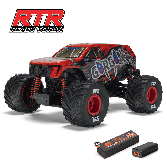 ARA2130T - Arrma 1/16 GORGON GROM 4X4 RTR Brushed Monster Truck (Battery & Charger Included)