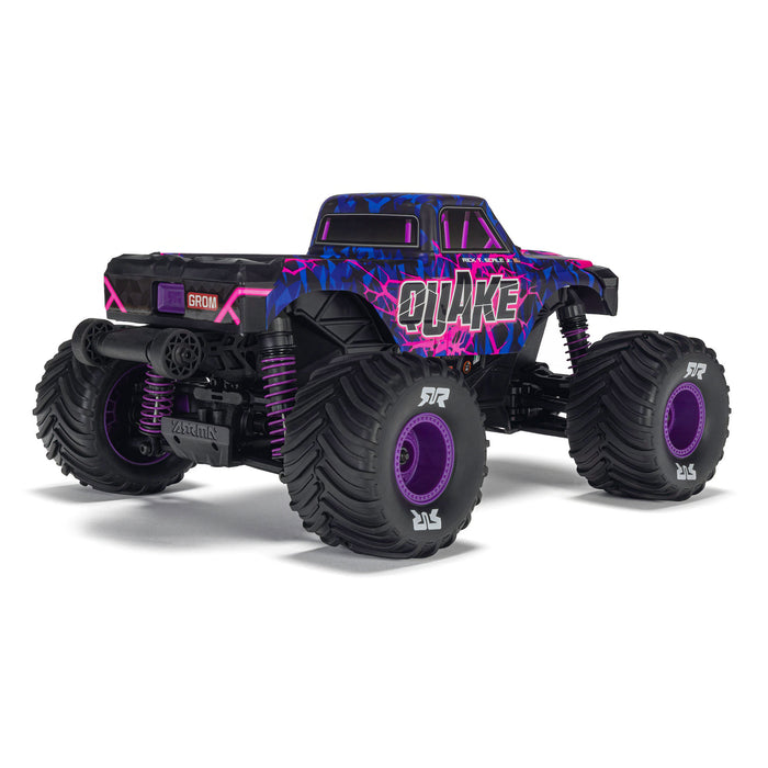 ARA2137T - Arrma 1/16 QUAKE GROM 4X4 RTR Brushed Monster Truck (Battery & Charger Included)