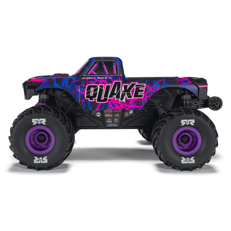 ARA2137T - Arrma 1/16 QUAKE GROM 4X4 RTR Brushed Monster Truck (Battery & Charger Included)