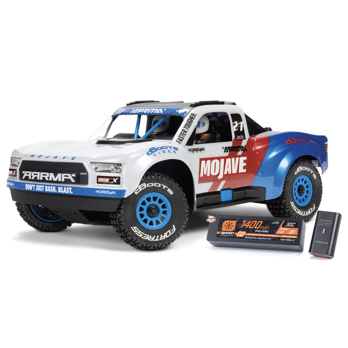 ARA2304ST Arrma 1/16 MOJAVE GROM 223S DSC 4X4 RTR Brushless Desert Truck, (Battery & Charger Included)