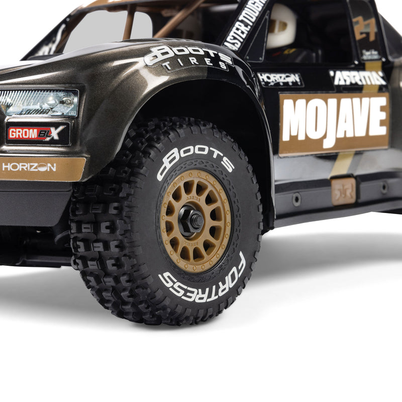 ARA2304T1 ARRMA 1/16 MOJAVE GROM 223S DSC 4X4 RTR Brushless Desert Truck, Black