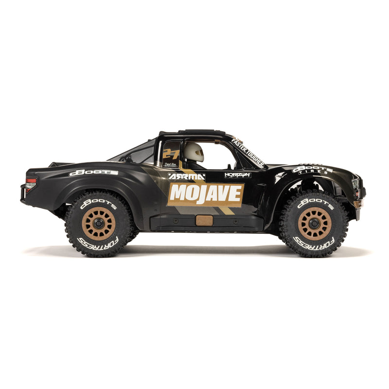 ARA2304T1 ARRMA 1/16 MOJAVE GROM 223S DSC 4X4 RTR Brushless Desert Truck, Black