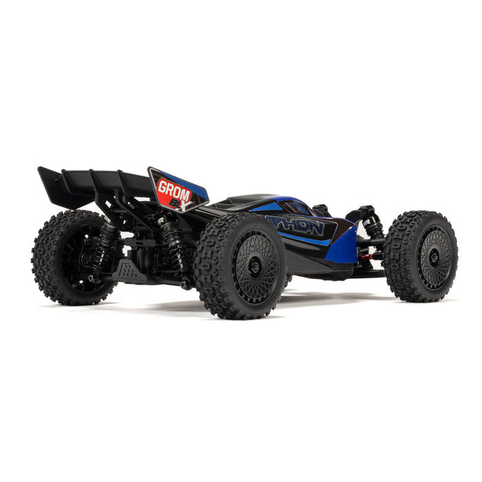 ARA2306ST ARRMA 1/14 TYPHON GROM 223S DSC 4X4 RTR Brushless Buggy, Blue (Battery & Charger Included)