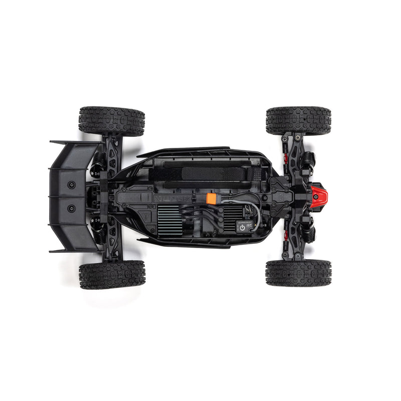 ARA2306T1 ARRMA 1/14 TYPHON GROM 223S DSC 4X4 RTR Brushless Buggy, Silver