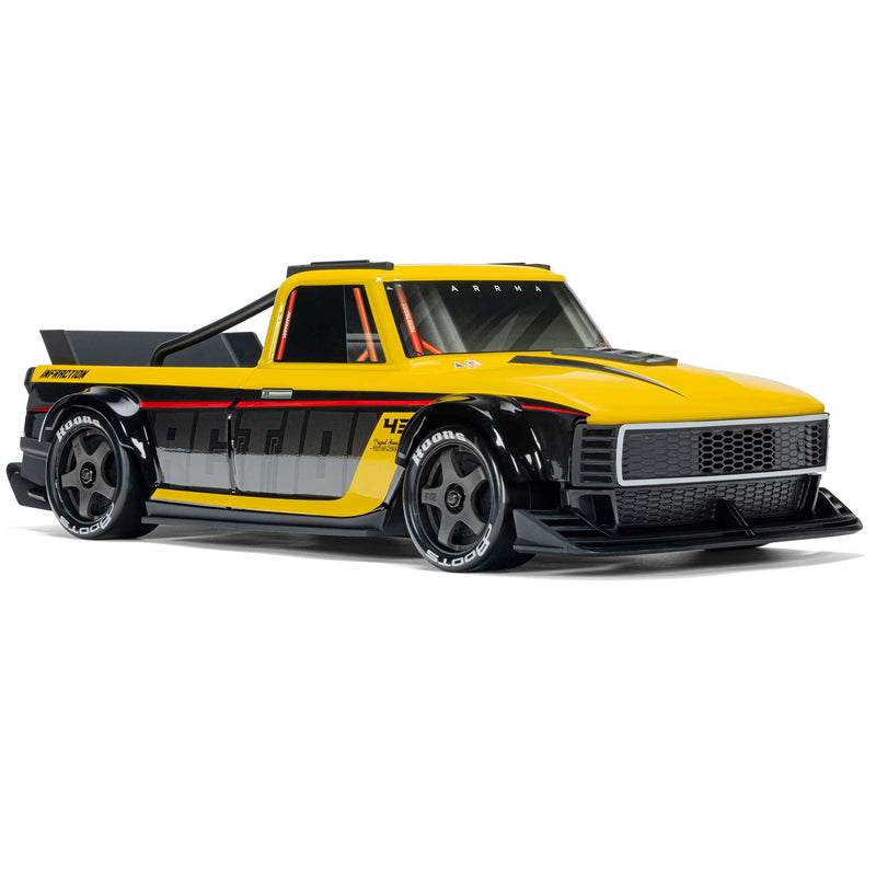 ARA2315ST ****PRE-ORDER****Arrma Infraction Grom 3S BLX 1/12 4WD RTR Brushless Street Bash Truck w/2.4GHz Radio, DSC, Battery & Charger