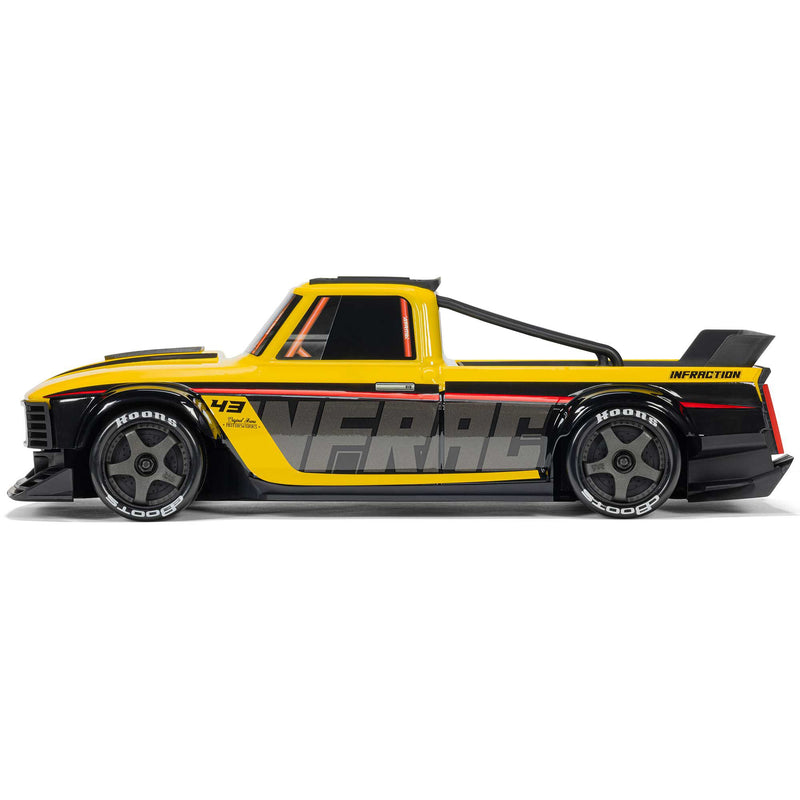 ARA2315ST ****PRE-ORDER****Arrma Infraction Grom 3S BLX 1/12 4WD RTR Brushless Street Bash Truck w/2.4GHz Radio, DSC, Battery & Charger