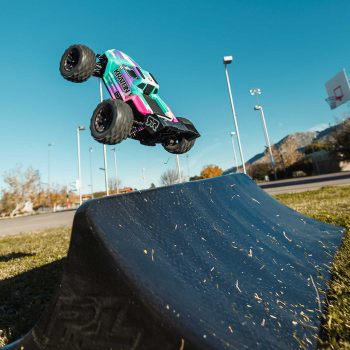 ARA2508ST ARRMA 1/16 MINI KRATON 3S DSC 4X4 RTR Brushless Speed Truck (3S Battery & Charger Included)