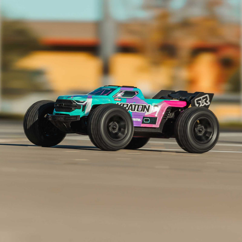 ARA2508ST ARRMA 1/16 MINI KRATON 3S DSC 4X4 RTR Brushless Speed Truck (3S Battery & Charger Included)