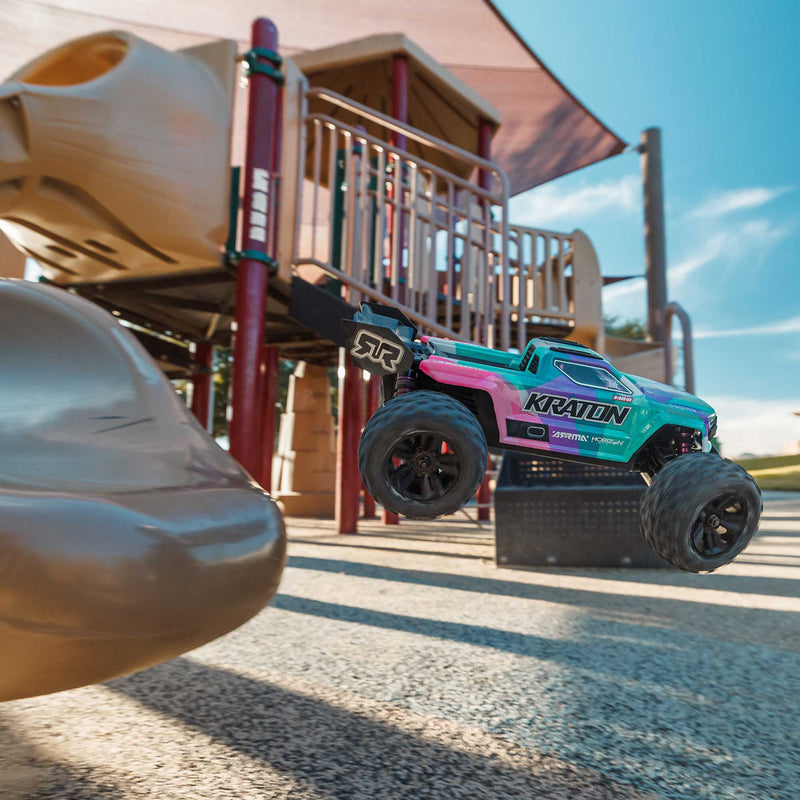ARA2508ST ARRMA 1/16 MINI KRATON 3S DSC 4X4 RTR Brushless Speed Truck (3S Battery & Charger Included)