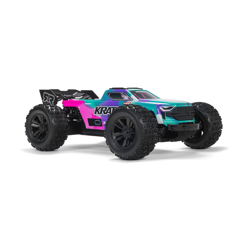 ARA2508ST ARRMA 1/16 MINI KRATON 3S DSC 4X4 RTR Brushless Speed Truck (3S Battery & Charger Included)