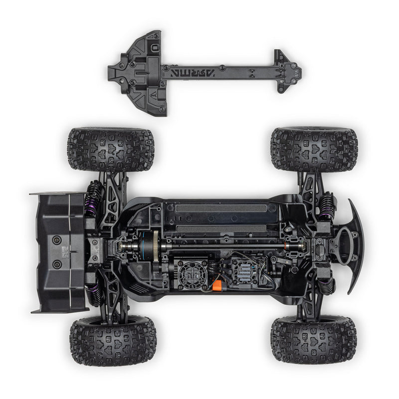 ARA2508ST ARRMA 1/16 MINI KRATON 3S DSC 4X4 RTR Brushless Speed Truck (3S Battery & Charger Included)