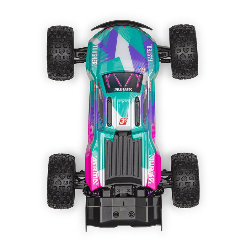 ARA2508ST ARRMA 1/16 MINI KRATON 3S DSC 4X4 RTR Brushless Speed Truck (3S Battery & Charger Included)
