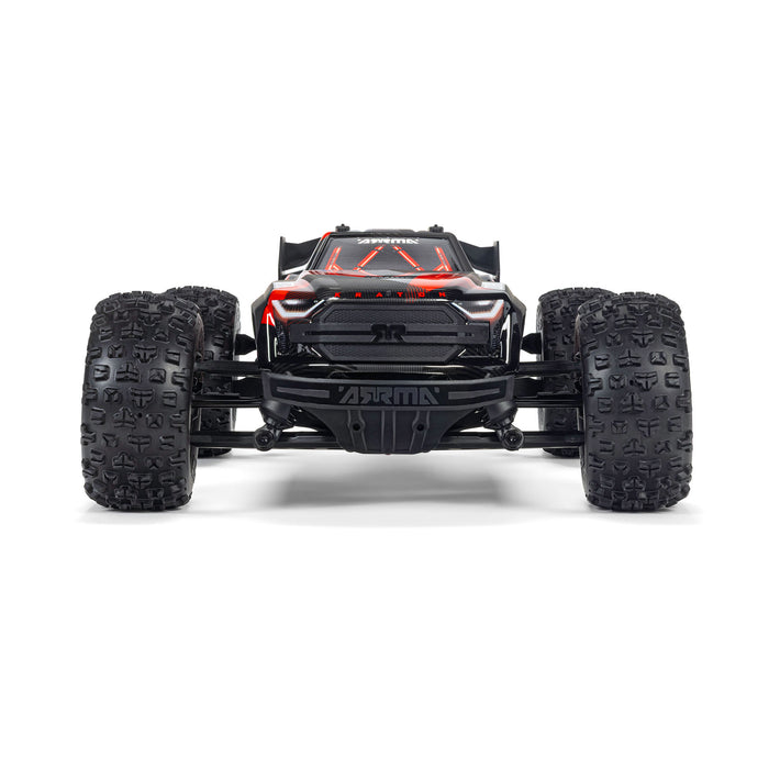 ARA2508T1 ARRMA 1/16 MINI KRATON 3S DSC 4X4 RTR Brushless Speed Truck , Black/Red